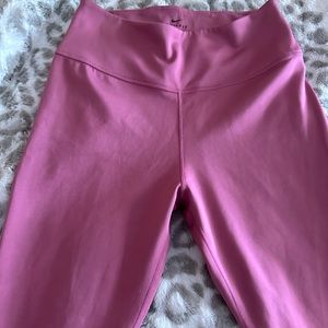 Pink Nike leggings